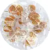 Snacks Secos de Regaliz Amarillo sin Semillas con Cáscara, Empacados Individualmente, Dulces y Ácidos, Frutas Confitadas Especialidad