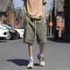 Shorts Casuais para Trabalho Masculino Verão Calças Esportivas Juvenis Calças Harem Retas Roupa Masculina da Moda