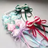 Acessório de Cabeça Antigo Hanfu Fita Grampo de Cabelo Parte de Trás da Cabeça Laço Vermelho Franja Super Fada jk Acessório de Cabeça Feminino