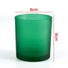 Venta al por mayor de fabricantes de Tazas para Velas, Recipientes de Vidrio de Colores, Portavelas Decorativos Románticos para Interiores, Tazas de Vidrio para Aromaterapia Caseras, Fragancia