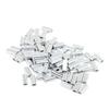 Tubo plano de aluminio desgaste doble línea carcasa de aluminio accesorios de equipo de pesca marítima juego de línea clip blanco traje de línea fábrica en stock venta al por mayor