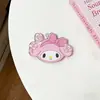 Parche Acrílico Doble Cara con Relieve Ins de Dibujos Animados Hello Kitty Transfronterizo Lindo Parche de Insignia para Pasador de Pelo Hebilla de Fácil Extracción
