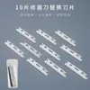 Estuche de Cuchillo Plegable Portátil para Cejas para Principiantes Raspado Macro Hoja para Cejas Antiarañazos Herramienta de Reparación de Cejas de Seguridad