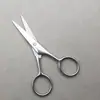 Tijeras de acero inoxidable para barba tijeras para cejas tijeras para vello nasal herramientas de maquillaje tijeras para cejas belleza del cabello tijeras para barba