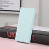 Nueva caja de reloj de color sólido simple en stock, venta al por mayor, caja de reloj rectangular de rayas de alto sentido, caja de reloj abatible