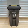 Nuevo material engrosado bote de basura para remolque 100L120L240L360L Nuevo Estándar cuatro clasificaciones saneamiento bote de basura de plástico