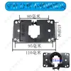 Soporte de fijación de soporte de base para conector de báscula de plataforma varilla de soporte de instrumento accesorios hebilla de sujeción de cierre cuerda alambre de acero