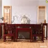 Salão Principal Estilo Antigo Altar de Deus Rural Mesa de Oferendas Mesa dos Oito Imortais Mesa Doméstica Quatro-Seis Mesa de Console Oito Imortais Seis Peças Hall de Entrada Buda Estilo Chinês