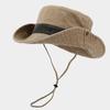 Big Eave Lavado Velho Vintage Esportes de Selva Montanhismo Pesca Chapéu Cabeça Grande Proteção Solar Homens Pescador Chapéu Bacia Chapéu