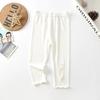 Leggings de verano finos de alta elasticidad para niñas, leggings cortos de verano para niños con orejas de madera, pantalones para niños pequeños y medianos, fábrica de ropa para niños