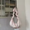 Bolso de Nube Satinado con Lunares 2026 Nuevo para Mujer, Bolso Cruzado Estilo Perezoso Coreano, Casual y Versátil, Bolso de Hombro de Gama Alta