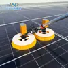 LY-SR2 5.72m Máquina de Limpieza Fotovoltaica de Doble Disco Sin Escobillas Portátil Mopa Limpiadora de Paneles Solares