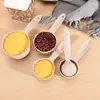 Tazas y Cucharas Medidoras para Hornear, Juego de Cucharas y Tazas Medidoras para Uso Doméstico en la Cocina, Herramientas de Horneado Espesadas de Múltiples Especificaciones, Al Por Mayor en Stock