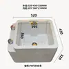 Tina de Pies Foshan Ajustable Agua Caliente y Fría Base para Pies Material ABS Resistente a Caídas Pie Desmontable en stock