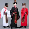 Drama Histórico Antiguo Infantil: Los Tres Reinos - Liu Bei, Zhang Fei, Guan Yu, la Alianza de los Tres Hermanos en el Jardín de los Melocotoneros, Cao Cao, Zhuge Liang Disfraces de Rendimiento