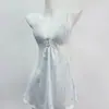 Camisola floral de seda gelada com acabamento em renda, roupa de casa sexy para mulheres, pijama fino de verão para quarto privado, direto do fabricante