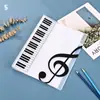 En Stock 40 Páginas A4 Carpeta Multicapa para Partituras Carpeta para Partituras de Práctica para Piano Carpeta para Archivos Opcional Multicolor