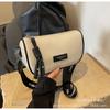Bolsa Pequena Casual Esportiva para Mulheres 2026 Nova Moda Nicho Bolsa Transversal com Alça Larga Bolsa de Ombro para o Dia a Dia