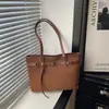 Bolso de Mano Retro Melange para Mujer 2026 Otoño/Invierno Nuevo Estilo Bolso de Trabajo para Viajes Diarios Moda Gran Capacidad Bolso de Mano/Hombro