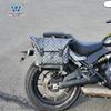 Muscle car Wolf adecuado para Qianjiang Flash 500s, bolsa lateral, bolsa lateral, se puede instalar en casco, medio casco, casco completo con bloqueo, modificación de marco de liberación rápida