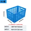 Cajas de Plástico, Cajas de Plástico Abatibles Rectangulares Extra Grandes, Cajas de Plástico Abatibles Industriales Hechas a Medida, Cajas para Material de Almacenamiento