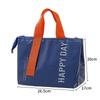 Nova Bolsa Isolante de Folha de Alumínio Grande Capacidade Impermeável Bolsa Lancheira Bolsa de Arroz Doméstica Conservação de Refeições Lancheira Bolsa de Ombro Bolsa de Almoço