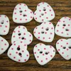 Botones Corazón de Lunares Rosas para Cárdigans, Suéteres, Camisas, Ropa de Muñecas DIY, Botones BJD, Decoraciones para Camisas y Accesorios para Zuecos