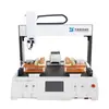 Máquina remachadora automática de alimentación de chapa metálica, máquina remachadora de alimentación de doble estación para tuercas, espárragos y tornillos, remachadora de escritorio