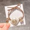 Nissin Nuevo Estilo Lindo Anillo de Cabello de Animal Pequeño para Niña Banda para el Cabello Sencilla Retro de Alta Elasticidad para Cola de Caballo