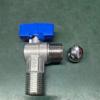 Válvula de Ángulo 304 Transfronteriza con Núcleo de Bola Fundido a Precisión, Totalmente Abierta, Alto Caudal, Válvula de Bola para Gas Agua Fría y Caliente, Interruptor de Válvula para Grifo de Inodoro