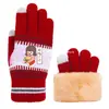 Guantes de Pantalla Táctil de Acrílico Rpet de Moda Guantes Tejidos Completamente de Acrílico Rpet Guante de Lana Reciclada Fábrica Personalizada