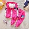 2023 Nueva ropa infantil transfronteriza Primavera y otoño Conjunto de tres piezas para niñas Conjunto de chaleco lindo para niñas de moda para niños