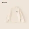 Roupa Infantil Bangxuan 2026 Inverno Roupa Térmica Infantil Cor Sólida Simples Roupa Íntima para Meninos Camiseta de Manga Longa para Meninas Cor Sólida