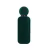 Em Estoque Atacado 50/100ml Frascos de Perfume Flocados, Frascos de Vidro Quadrados Vazios de 15mm com Tampas de Bola Redonda, Frascos Recarregáveis de Alto Padrão