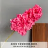 Serie Rojo Rosado de Flores Artificiales para Decoración de Bodas, Materiales Florales para Decoración del Hogar, Arreglos Florales Artificiales para Bodas