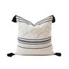 Funda de Almohada Jacquard Teñida en Hilo de Algodón, Sofá de Lujo Accesible de Alta Gama, Cojín para Sala de Estar, Cojín de Cama, Cojín para Sentarse a Largo Plazo