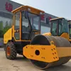 Rolador de Roda de Cilindro Único de 5 Toneladas Compactador de Pneu Vibratório Rolador de Estrada Máquina Vibratória para Gramado de Roda de Aço