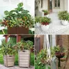 Amazon Cross-Border Plantas Verdes Artificiais Combinação de Paisagismo Plantas Decorativas, Flores Artificiais, Decoração de Paisagem para Exterior e Interior