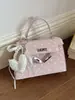 Bolsa de Mão de Nicho Estilo Coreano para Mulheres, Nova Moda 2026 Elegante Bolsa Quadrada Pequena de Ombro para o Dia a Dia e Uso Transversal
