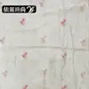 Tecido Tencel em estoque com bordado de miçangas florais para vestidos femininos, vestidos de gaze e vestidos slip, tecido de grife