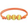Pulseras Populares Tejidas de Béisbol Transfronterizas, Muñequeras Deportivas de Baloncesto, Fútbol, Rugby, En Stock con Grandes Cantidades y Precios Excelentes
