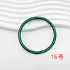 Pulsera de Silicona Brillante Europea y Americana Transfronteriza Nueva Placa Metálica Ligera Color Oro Foil 0.5 Pulsera de Silicona para Mujer