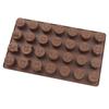 Blues 28 mesmo QQ expressão silicone chocolate molde decoração do bolo molde fogo tinta cera molde de grão