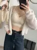 Primavera/Verão Fino Alça de Gel Suporte Macio Costas Bonitas Alças Cruzadas Lingerie Sem Costura Suporte de Reunião para Seios Laterais Versátil Lindo Costas Bandeau