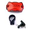 Luz dianteira de bicicleta LED direto 5 luz traseira borboleta conjunto de bicicleta luz de alerta para mountain bike luz para andar ao ar livre