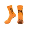 Calcetines de fútbol de entrenamiento profesionales para hombre, calcetines deportivos con planta de rizo, calcetines antideslizantes con puntos de goma, calcetines transpirables y absorbentes de sudor de media pantorrilla al por mayor