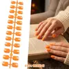 El Arte para Uñas Más Vendido de Amazon: Uñas Cuadradas Cortas de Color Sólido Más Vendidas, Alta Calidad, Alta Saturación, Set de 24 Piezas de Tamaños Variados, Uñas Postizas