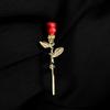 Broche de perla con flor de peonía, ramillete de estilo chino vintage, accesorio femenino, broche de abrigo de alta gama, regalo femenino para mujer