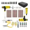 Kit transfronterizo de 22 piezas de tiras de goma multifuncionales, llanta de vacío de PC y herramientas de clavos de goma, combinación de reparación de neumáticos, venta al por mayor del fabricante