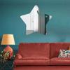 Espejo Suave Acrílico Panda Estrella Pegatinas de Pared para Espejo Habitación Infantil Baño Decoración de Lente Impermeable Autoadhesivo Espejo de Cuerpo Completo